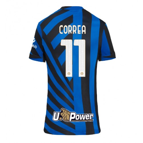 Fotbalové Dres Inter Milan Joaquin Correa #11 Dámské Domácí 2024-25 Krátký Rukáv